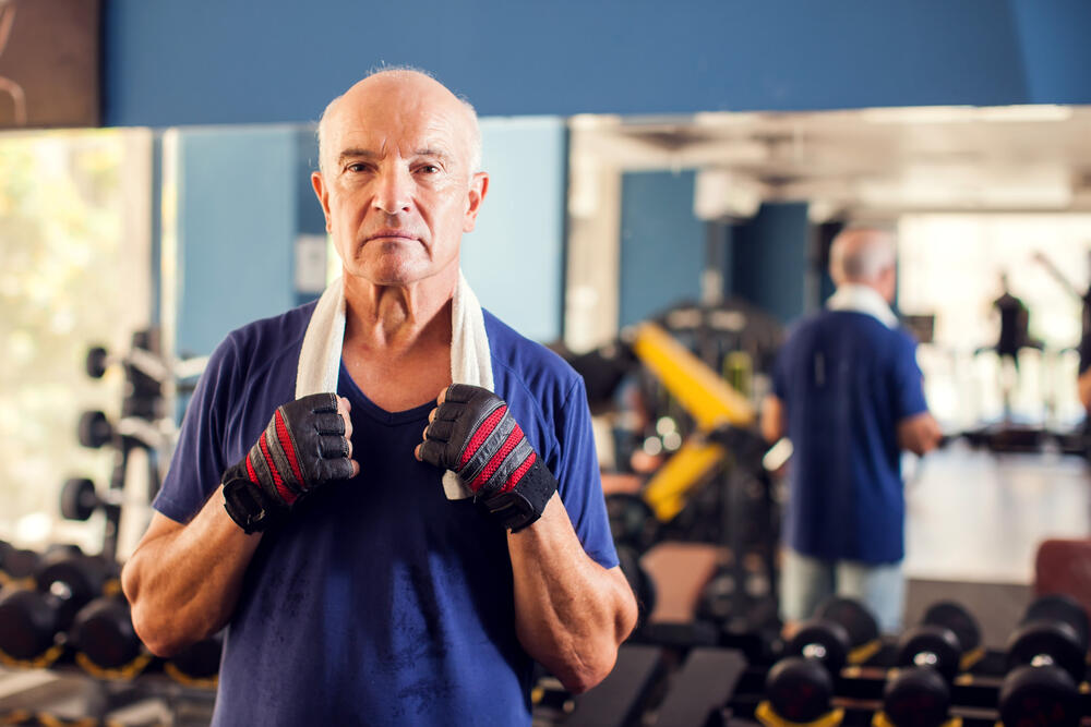 Lucas William In The Gym